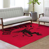 Fireball Whiskey Red Area Rug (5'x7')